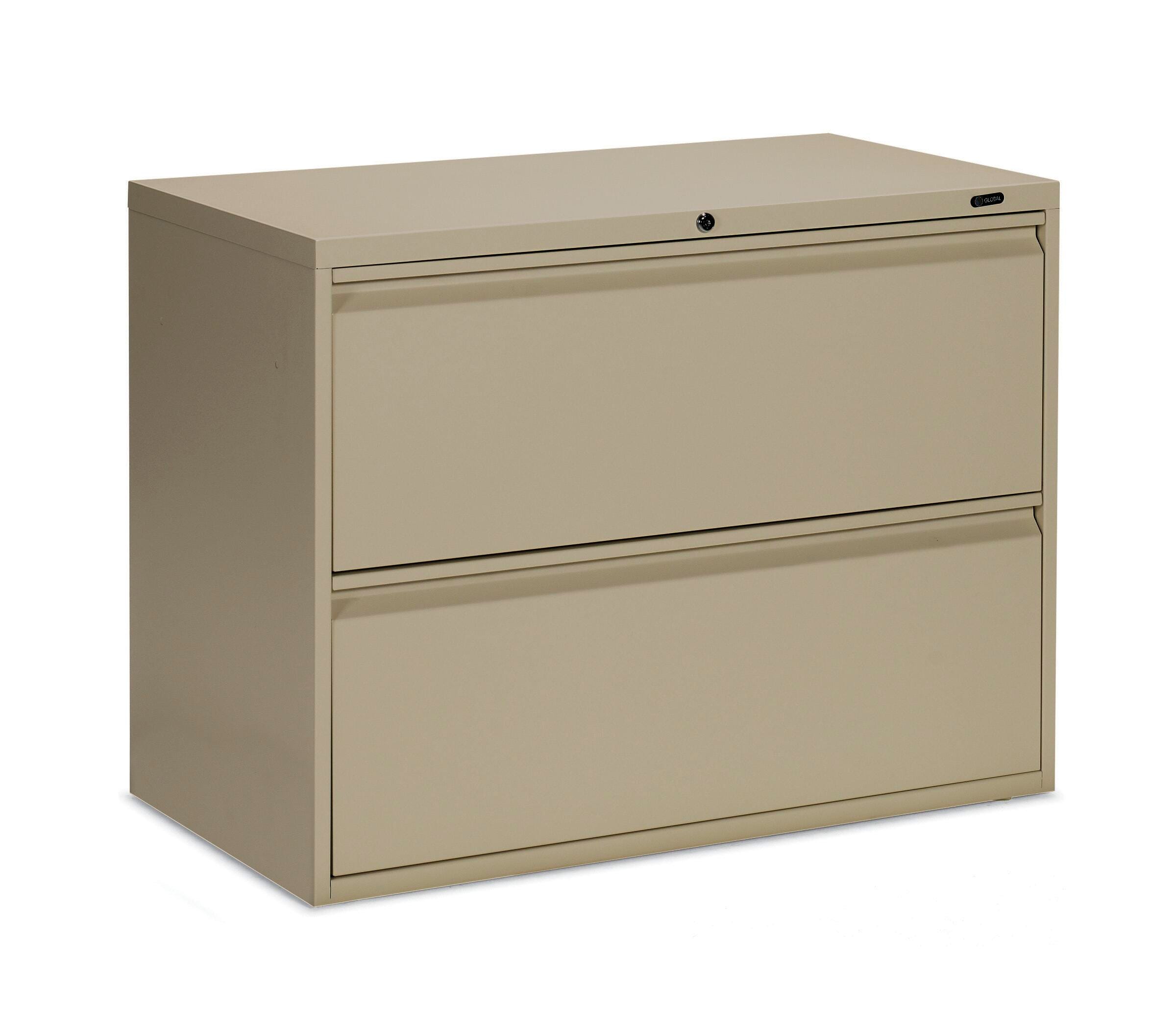Global Industries 1900 Series 2-Drawer Lateral File Cabinet